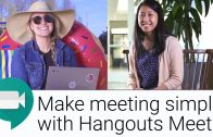 New Video Conferencing Experience with Hangouts Meet